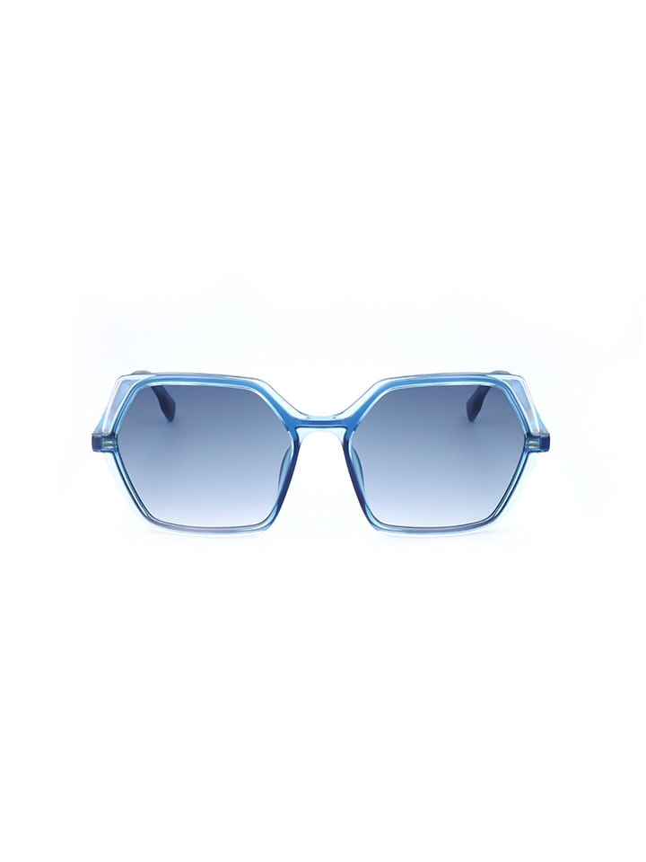 Karl Lagerfeld Damen-Sonnenbrille in Blau günstig kaufen 56