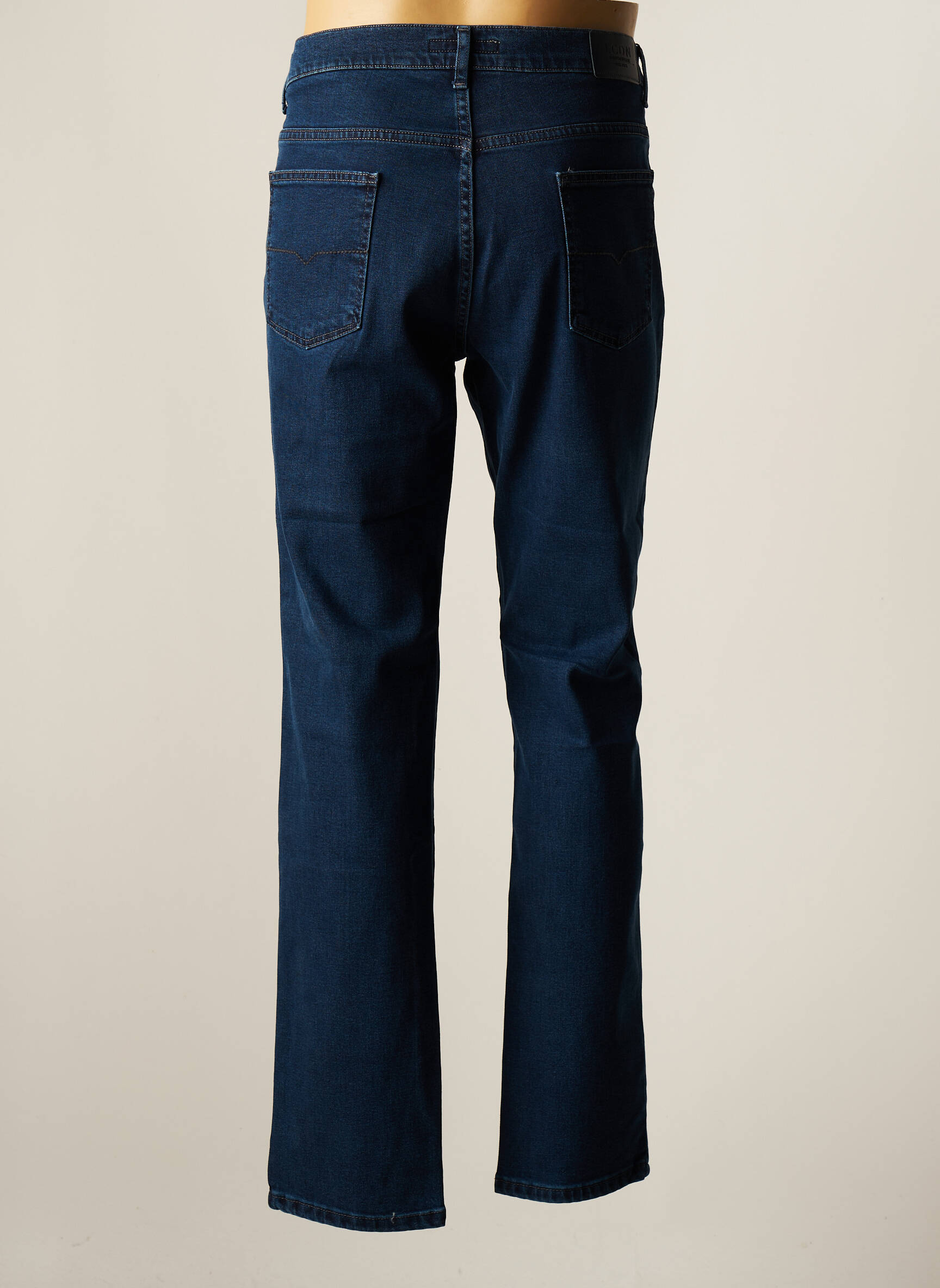 Lcdn Jeans Coupe Droite Femme couleur bleu