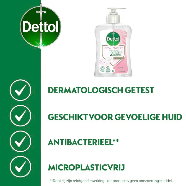 Dettol Antibacterial Wash Gel for Sensitive Skin 250ml