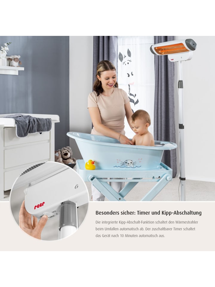 Reer 2in1 FeelWell Wickeltisch-Wärmestrahler in Weiß ab 0 Monate günstig kaufen onesize
