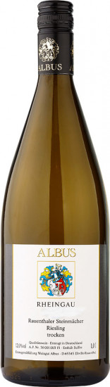 2021 Rauenthaler Steinmächer Riesling trocken 1,0 L - Weingut Albus