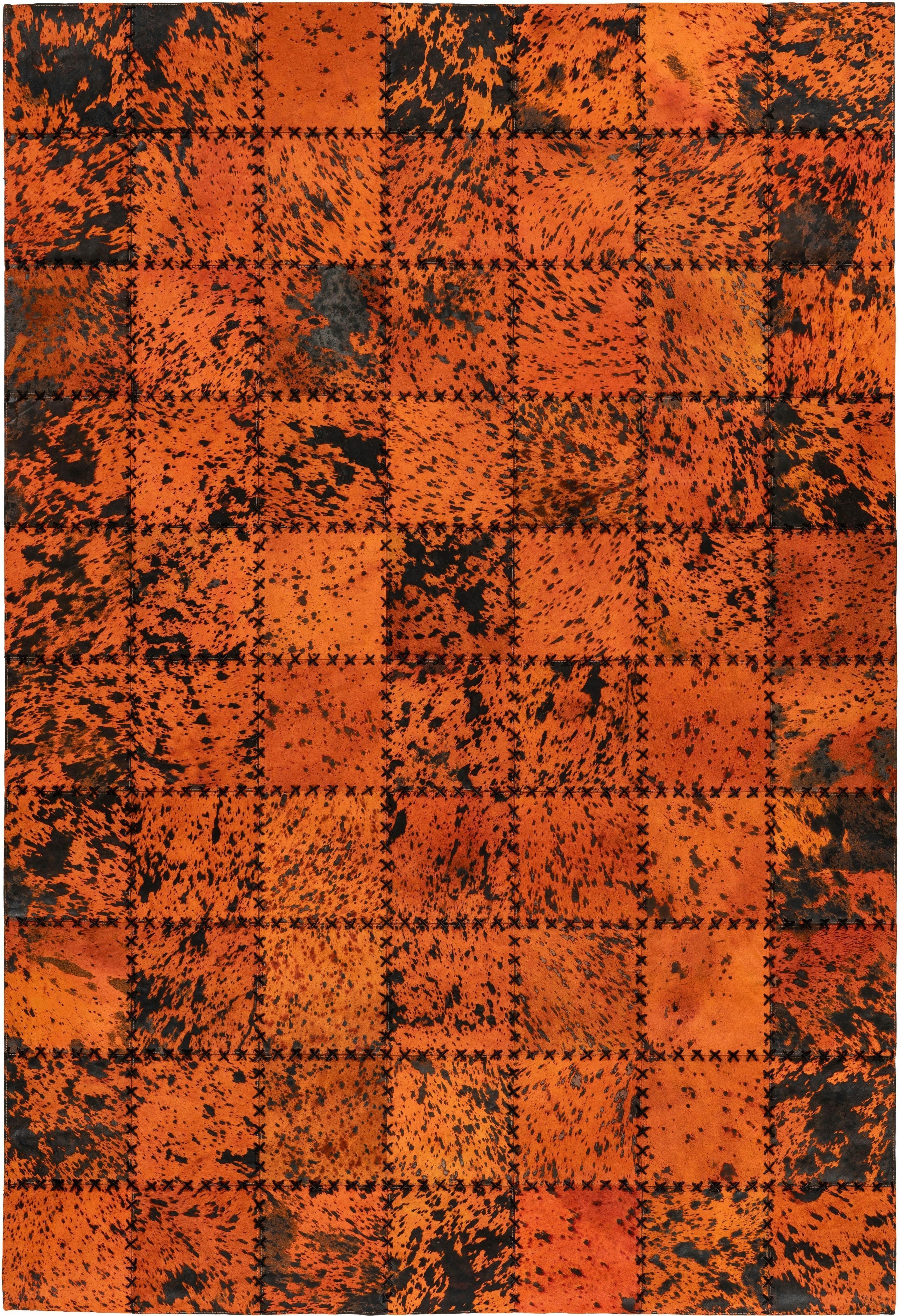 Fellteppich Rankel 205, calo-deluxe, rechteckig, Höhe: 5 mm, echtes Rinderfell, Wohnzimmer