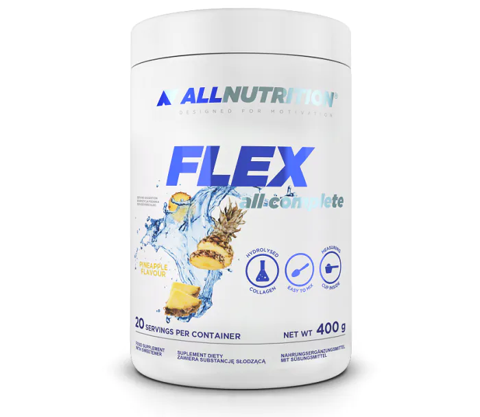Allnutrition Flex All Complete, dodatak kolagena za jačanje zglobova, okus ananasa, prah