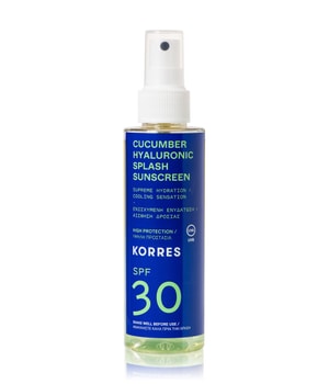 KORRES Cucumber Hyaluronic Splash SPF30 Sonnenspray-150 ml