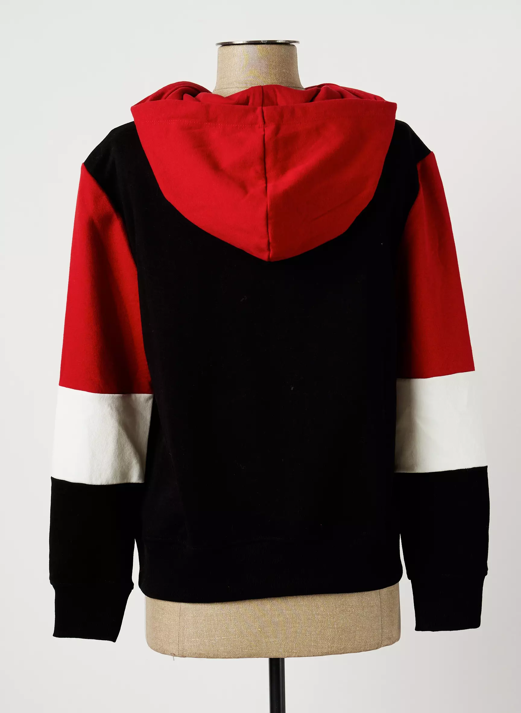Only Sweat Capuche Femme couleur rouge