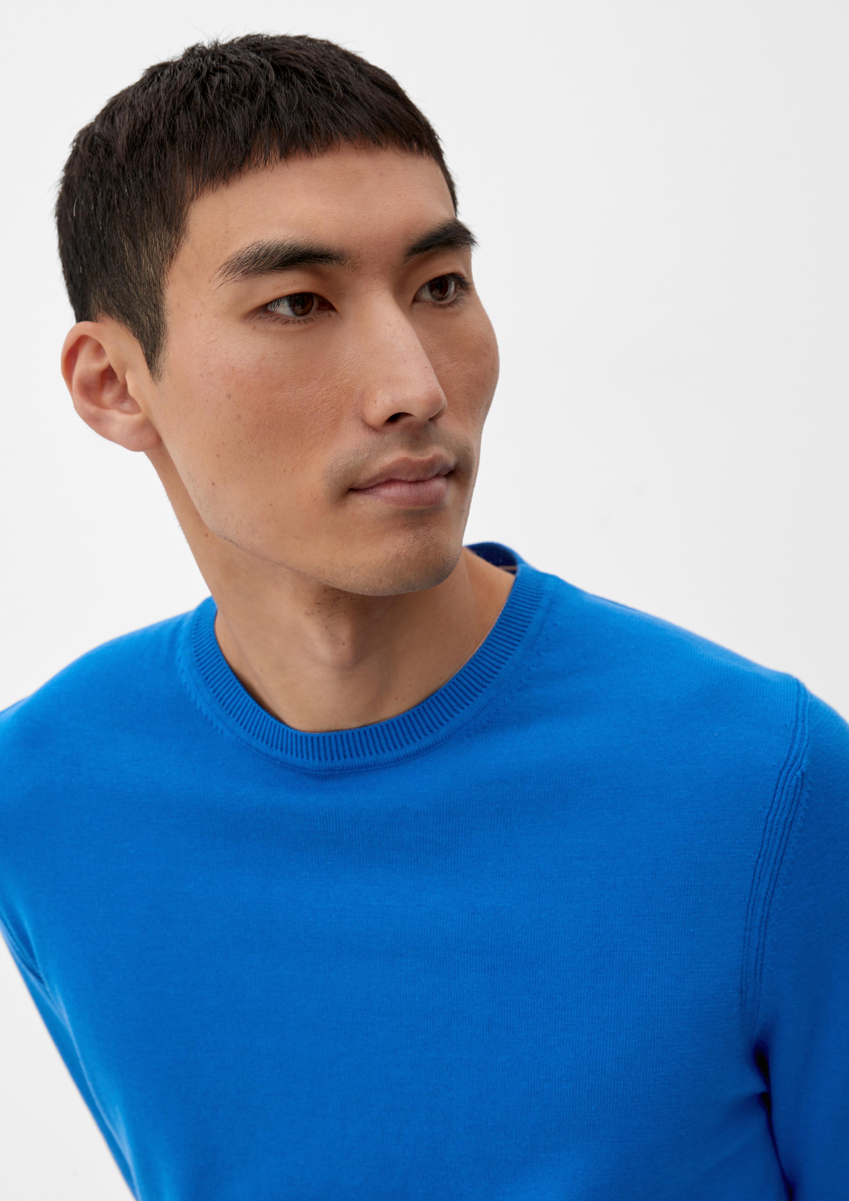 Strickpullover in melierter Optik  2124549-5621