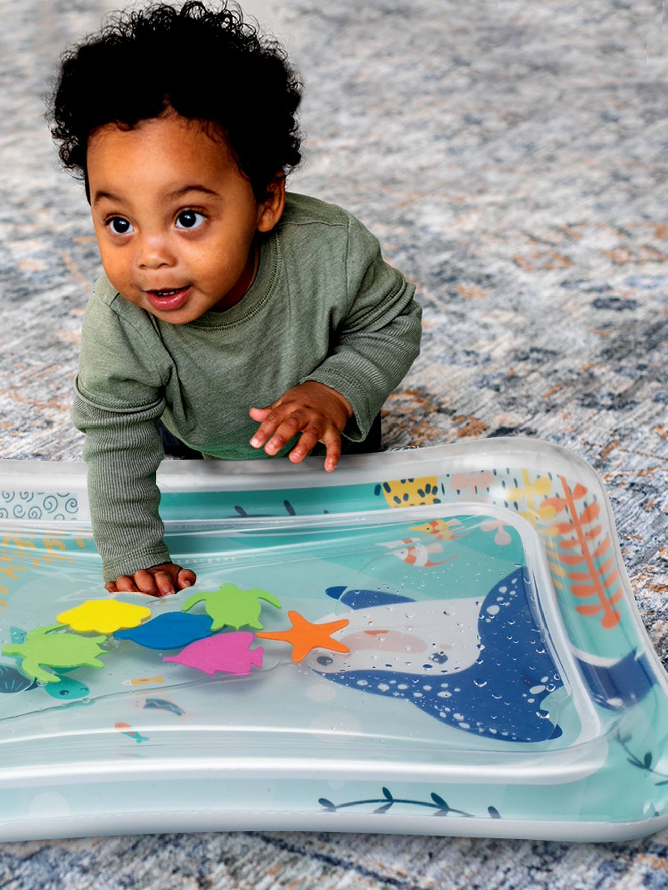 Infantino Wassergefüllte Baby Spielmatte INFANTINO - mehrfarbig