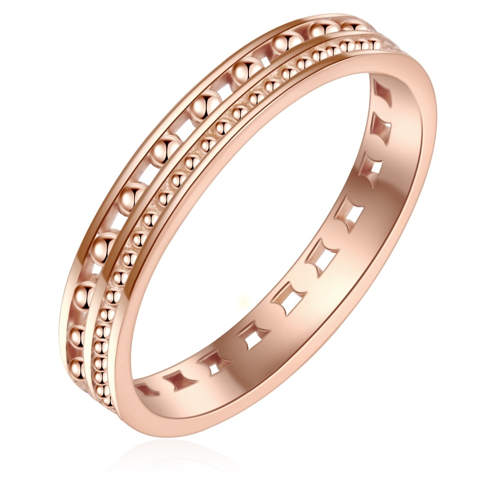 Glanzstücke München Bague en argent Argent sterling en Or rose Bague