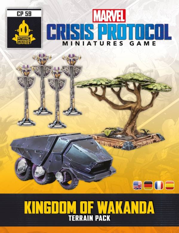 Marvel: Crisis Protocol - Kingdom of Wakanda Terrain Pack (Erw.)