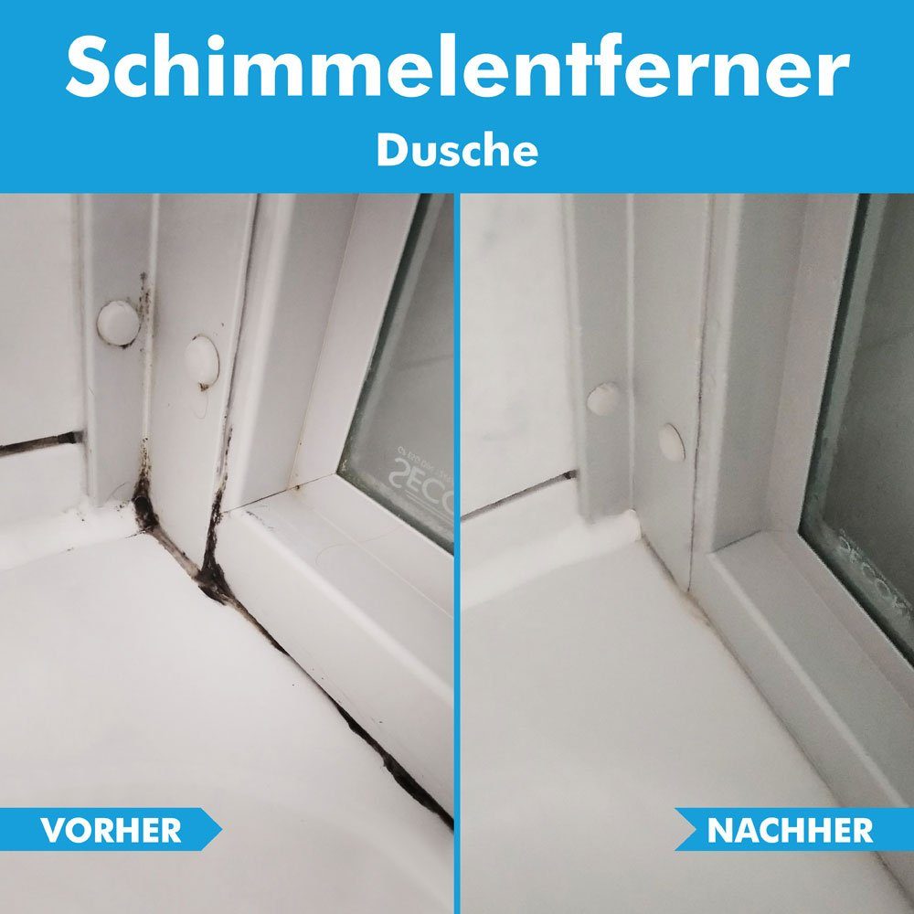 ABACUS Anti-Schimmel-Spray, Schimmelex für Wand und Bad, Anti-Schimmel Schimmelentferner (inkl. Experten Tipps, [2-St. 2x750ml Sofortwirkung mit Langzeiteffekt)