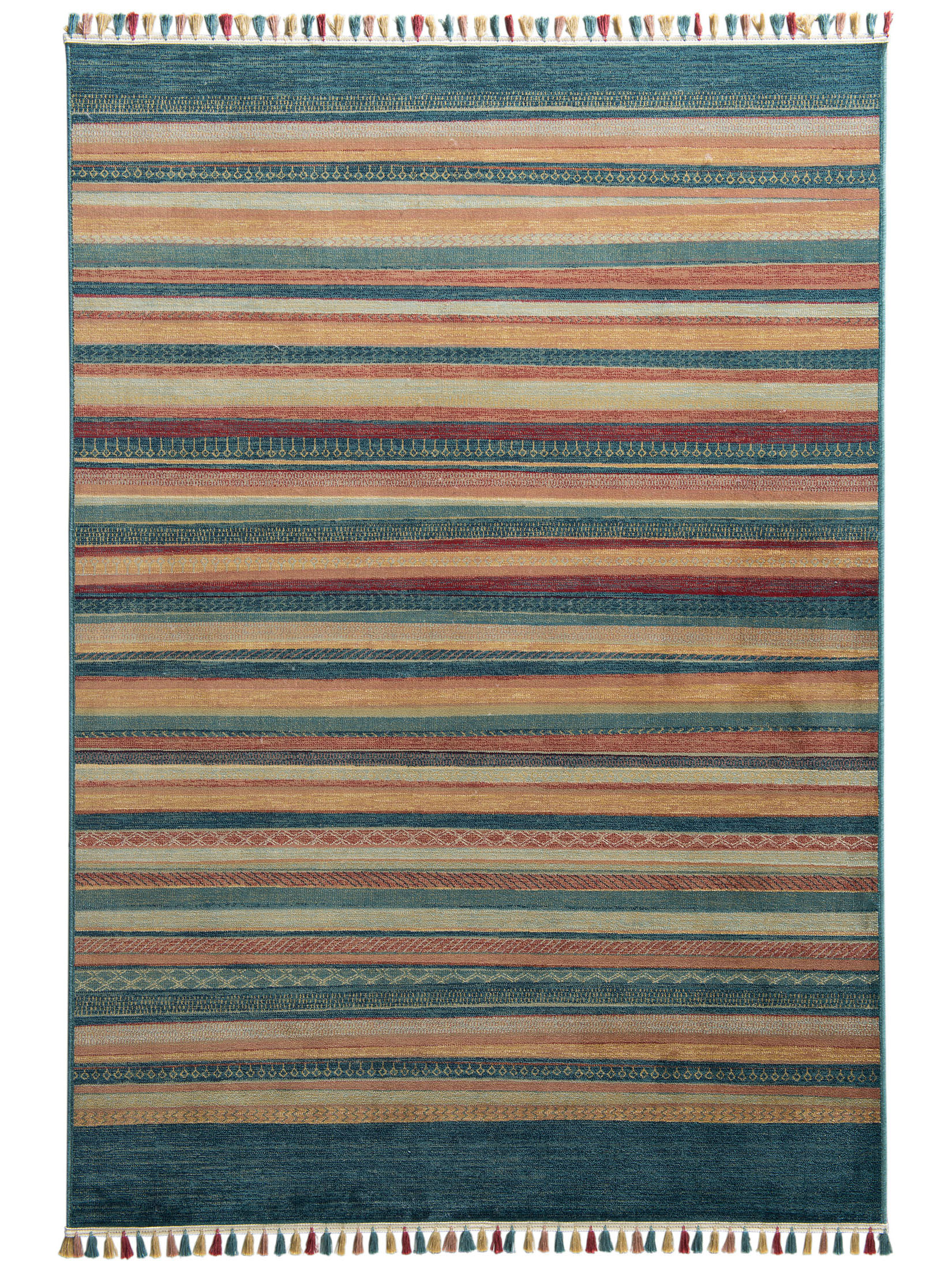 Tamlur Vintage-Teppich, Multicolor