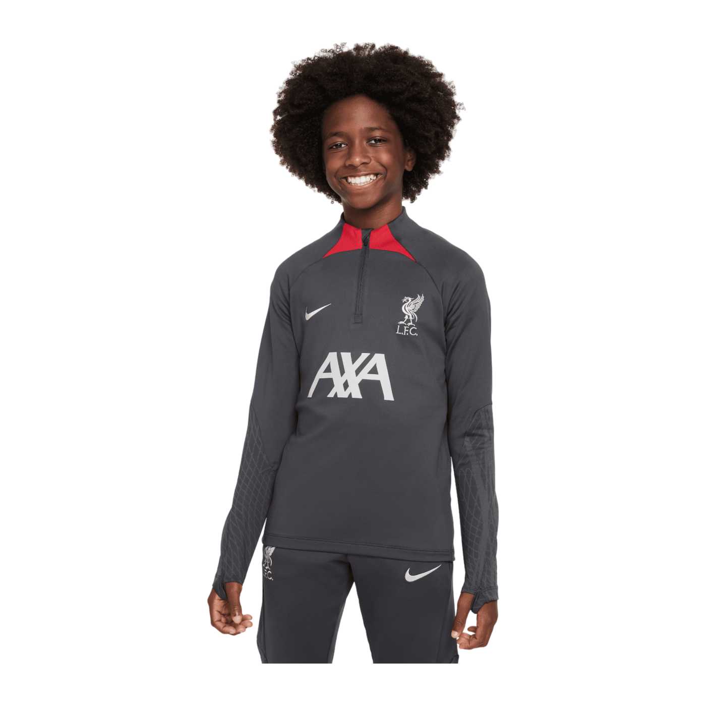 Nike FC Liverpool Drill Top Kids Schwarz F063