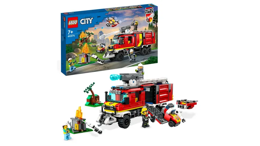LEGO City 60374 Einsatzleitwagen der Feuerwehr