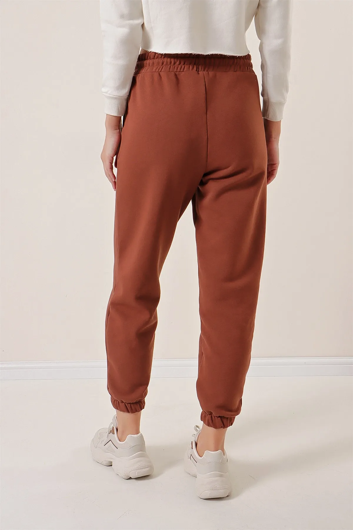 Pattaya  Fleece-Jogger-Strick-Jogginghose für Damen