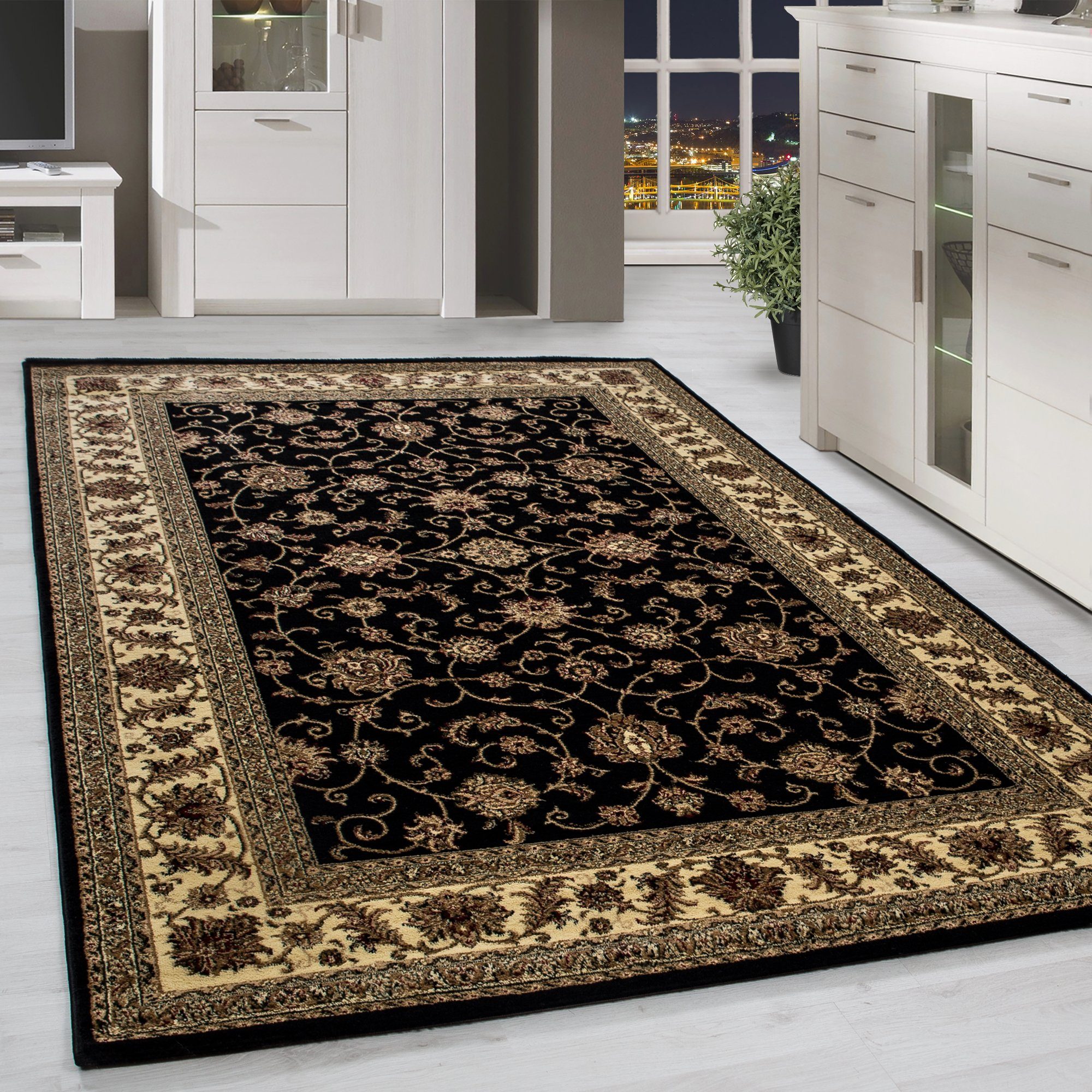 Orientteppich CASABLANCA - 420, HomebyHome, Rechteckig, Höhe: 12 mm, Kurzflor