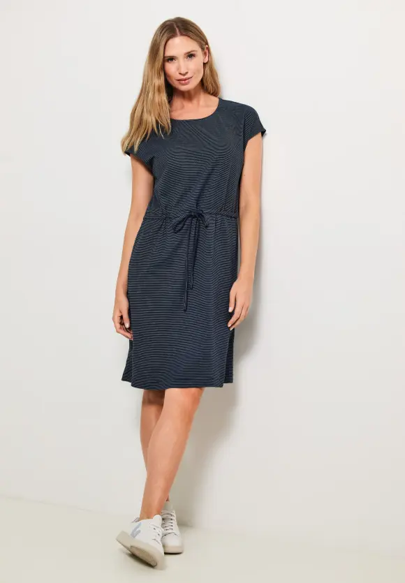 CECIL Jersey Streifenkleid