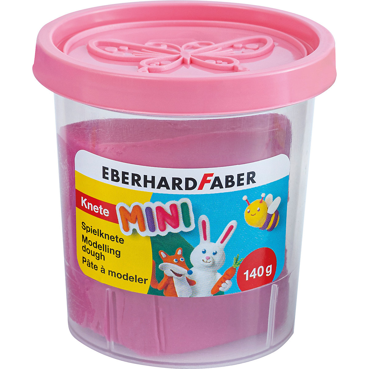 Mini Kids Spielknete Sonderfarben, 4 x 140 g
