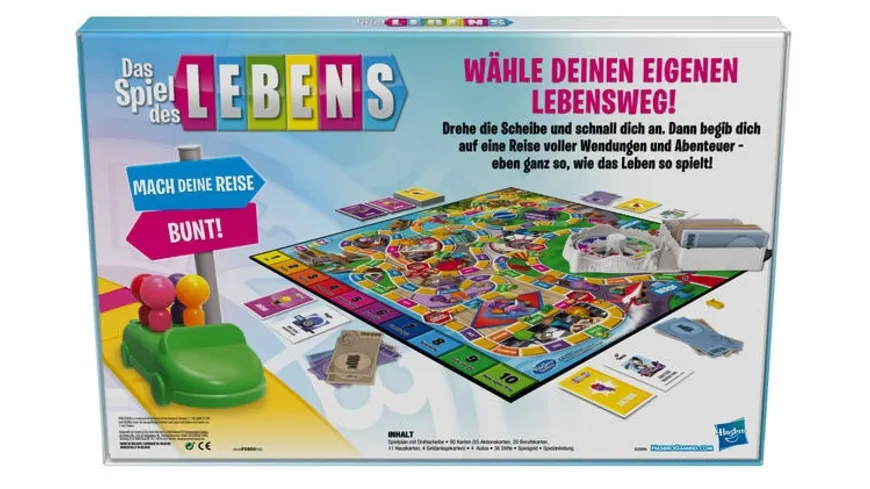 Hasbro - Das Spiel des Lebens
