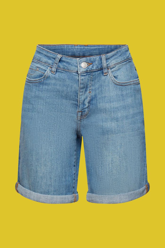 Jeans-Shorts mit Stretch
