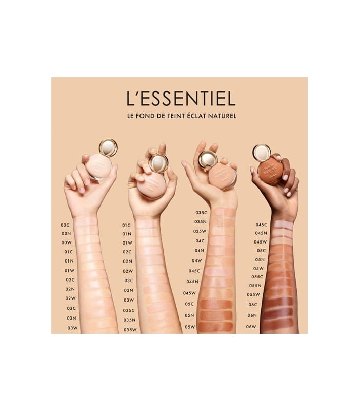 Guerlain-L'ESSENTIEL-Fond de teint éclat naturel tenue 16h - IP 20