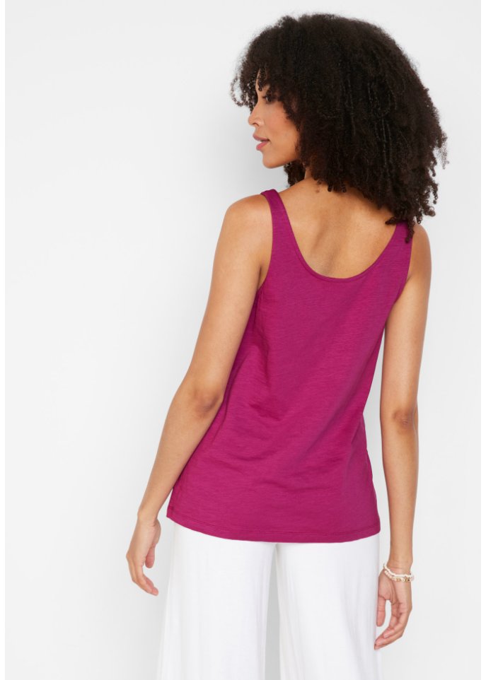 Baumwoll Top mit Knotendetails