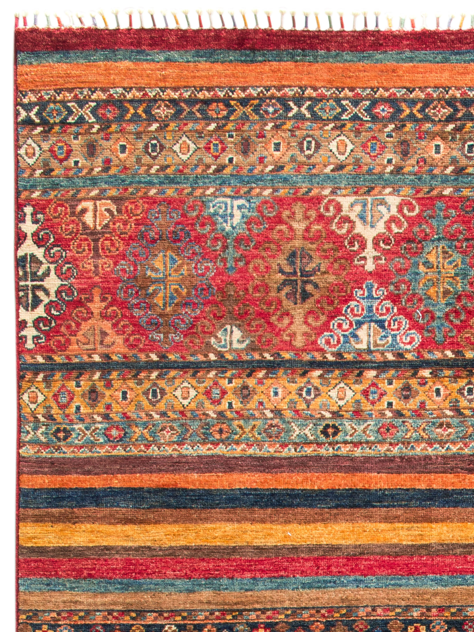 Chobi Schal ca. 211 x 302 cm, Unikat / Einzelstück