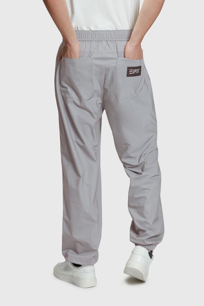 High-Rise-Nylon Track Pants im Tapered Fit