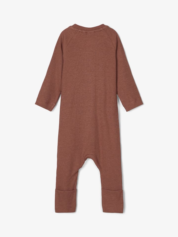 name it Mädchen Strampler mit Zipper ohne Fuß in Rot günstig kaufen