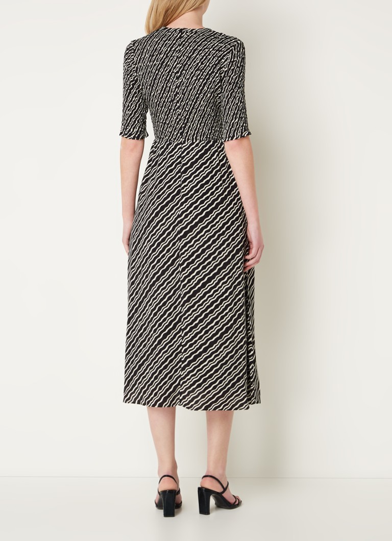 Rochie midi cu imprimeu zebră Whistles