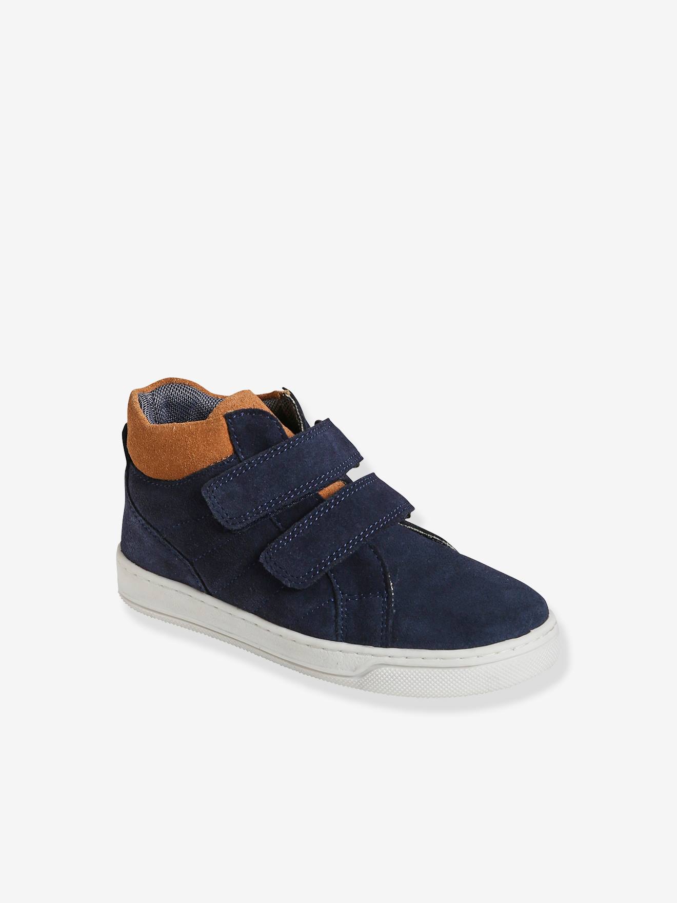 Vertbaudet Jungen Klett-Sneakers - marine
