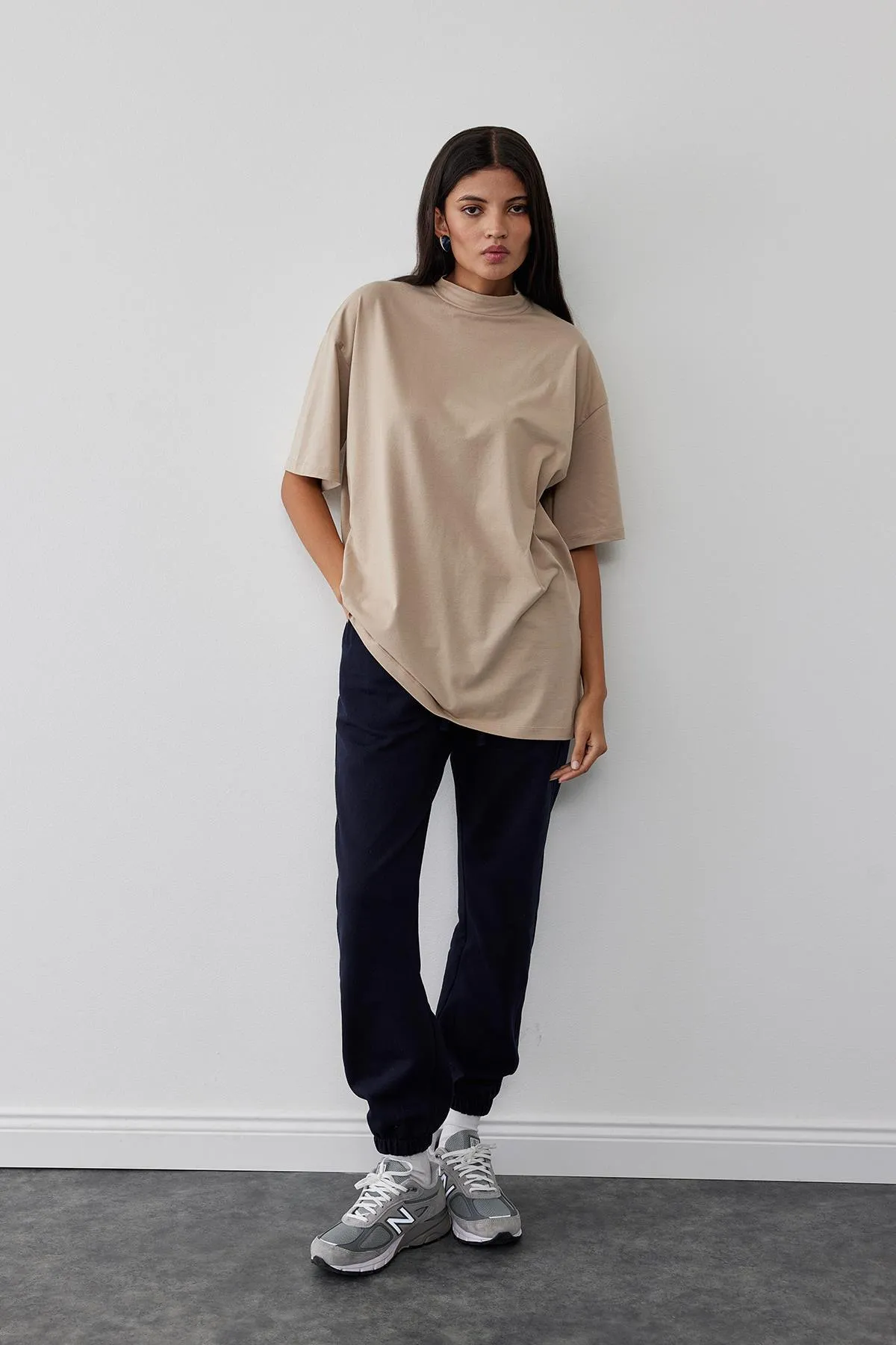 Suud Collection  T-Shirt - Grau - Regular Fit