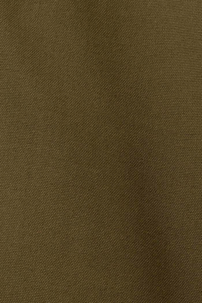 Recycelt: Wattierter Mac Coat mit flexibler Kapuze