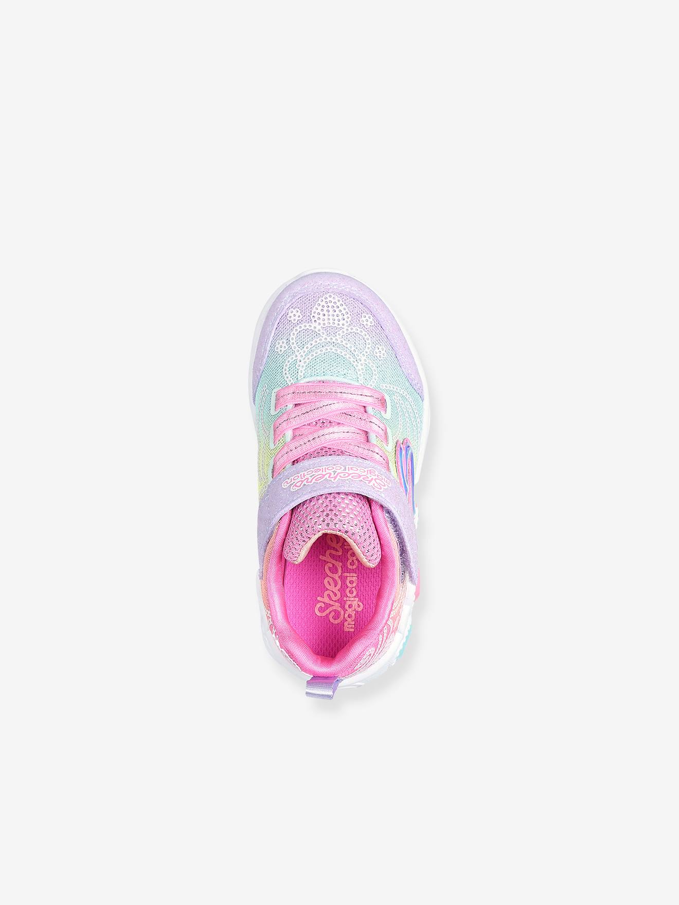 Skechers Kinder Leucht-Sneakers Princess Wishes Magical Collection 302686N MLT SKECHERS - rosa