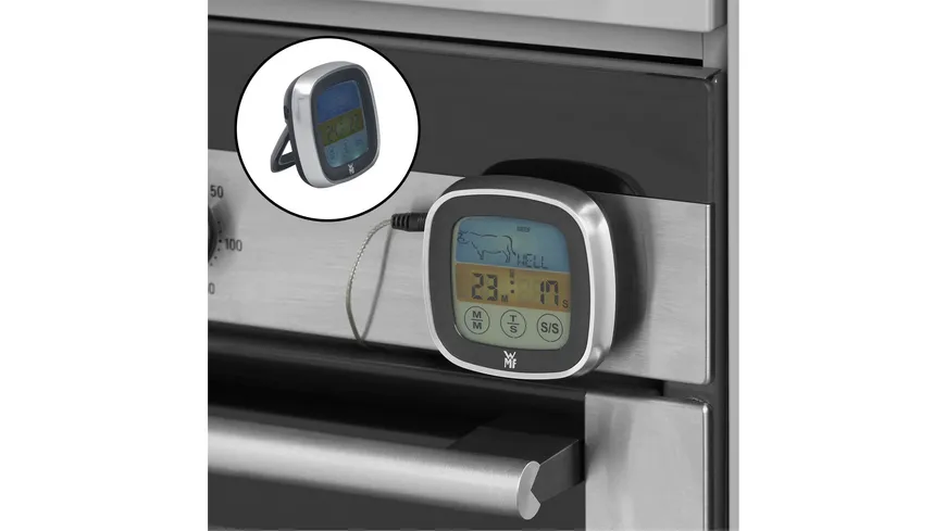 WMF Digitales Bratenthermometer BBQ Edelstahl