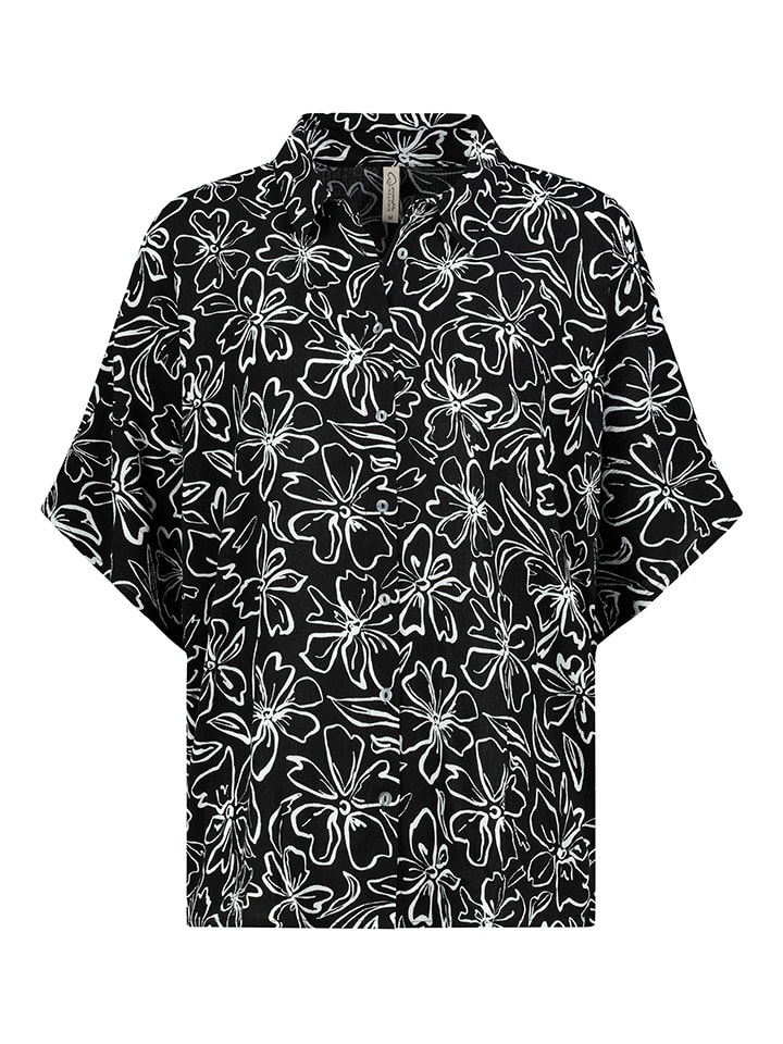 Eight2Nine Bluse in Schwarz/ Weiß günstig kaufen