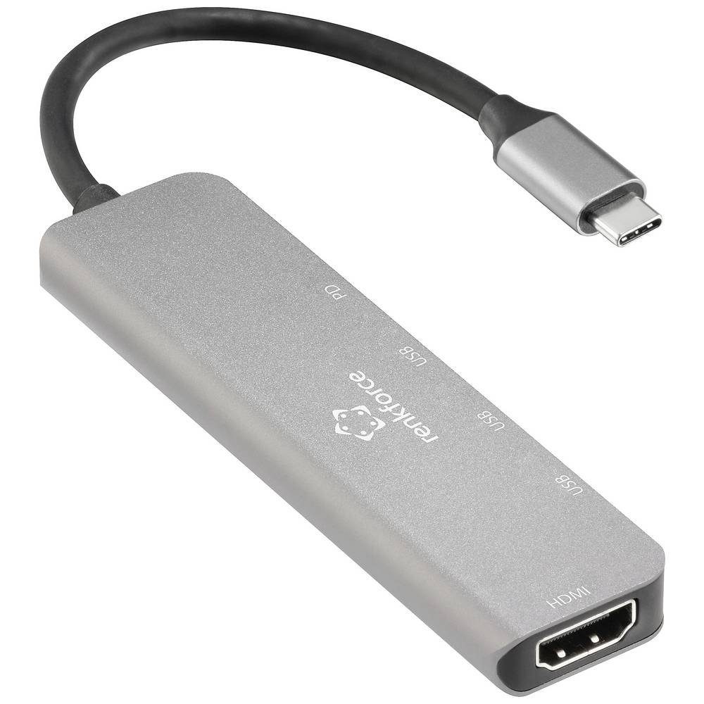 Renkforce Laptop-Dockingstation USB-C® Dockingstation, USB-C® Power Delivery