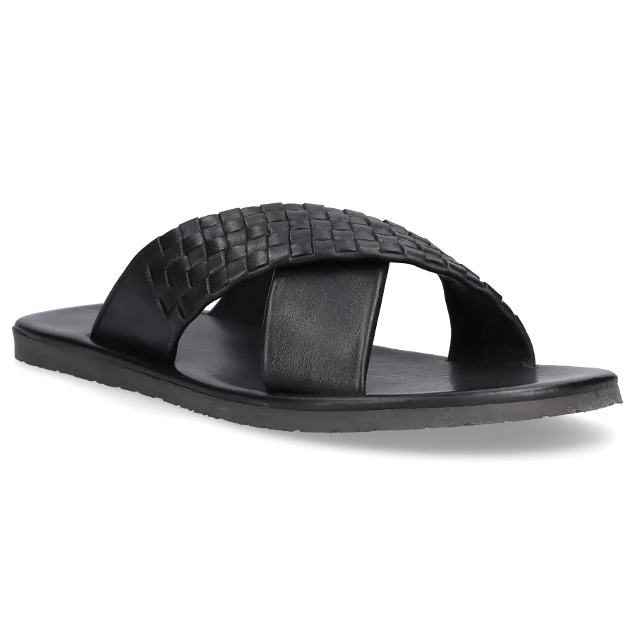Budapester - Sandalen M7525 Kalbsleder - schwarz