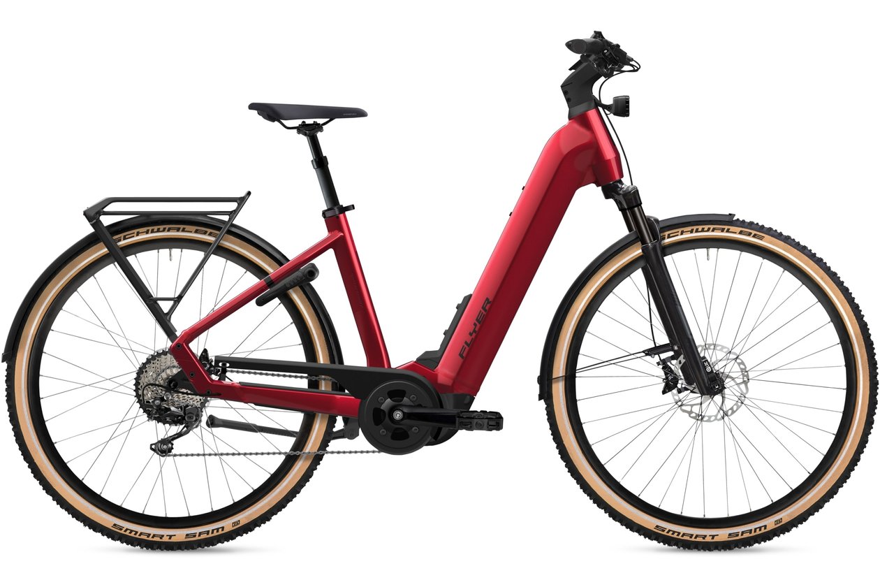 Flyer Upstreet 7.12 XC Comfort - 750 Wh - 2024 - 28 Zoll - Tiefeinsteiger