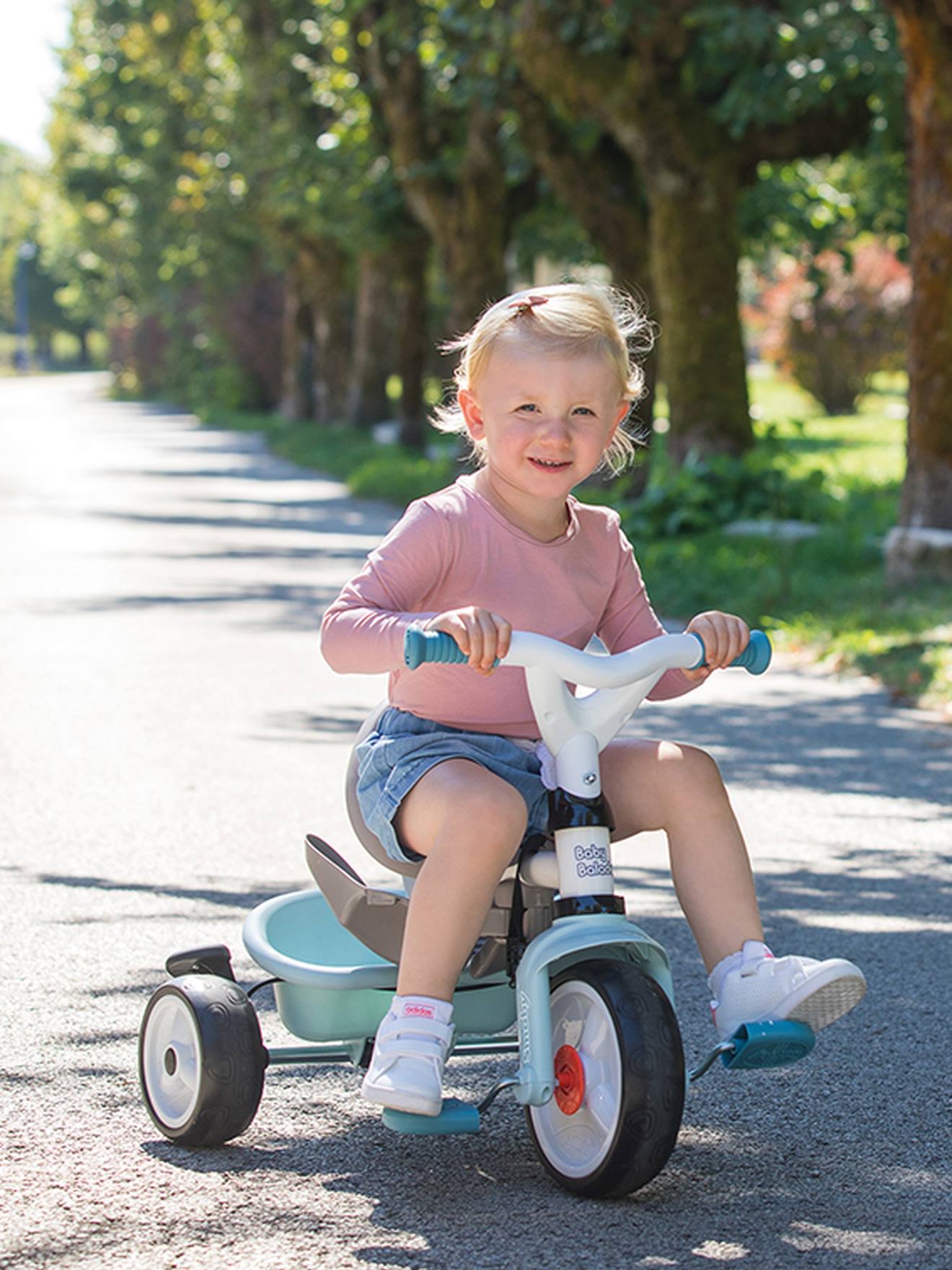 Smoby Dreirad BABY BALADE PLUS SMOBY - hellblau