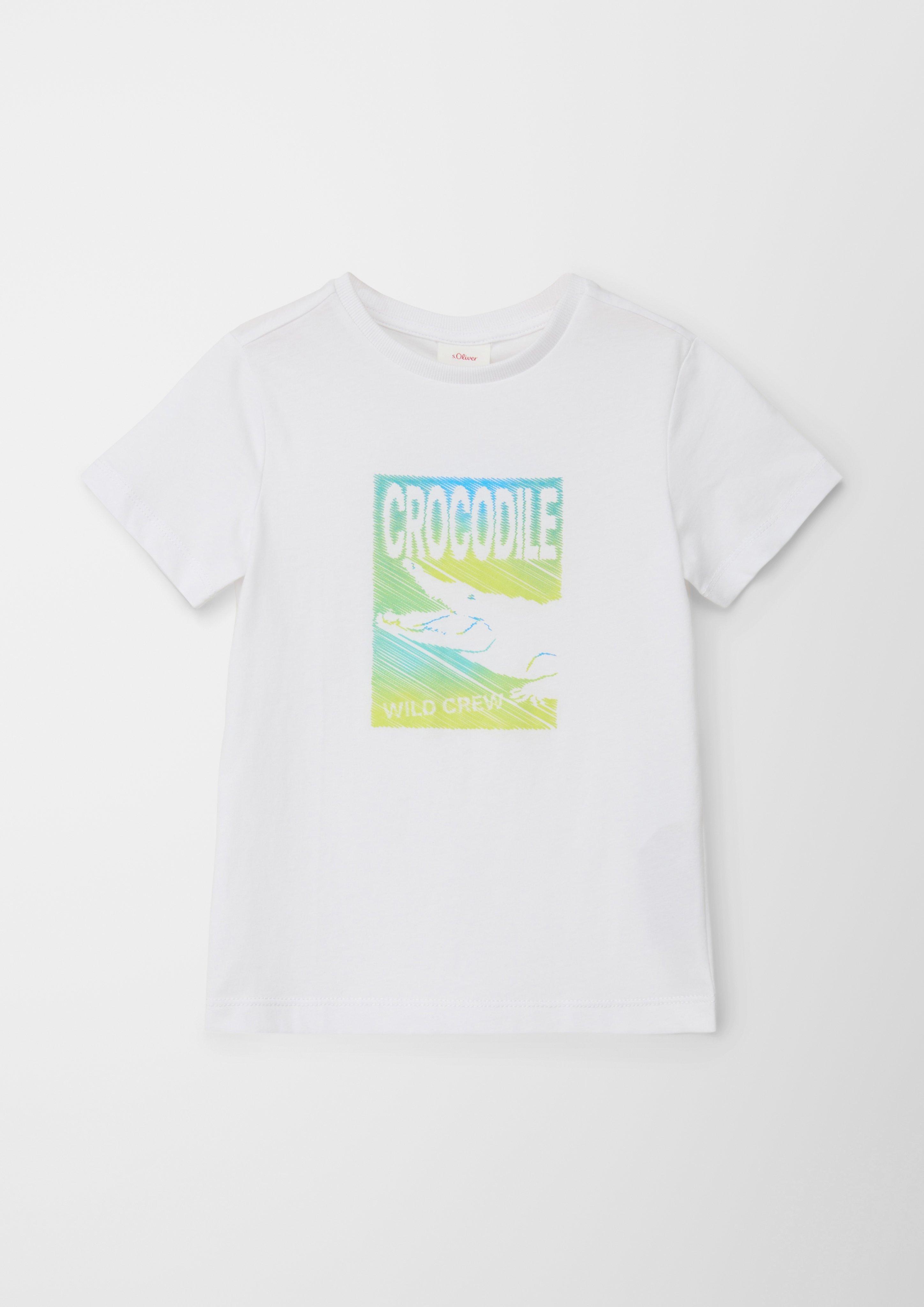 T-Shirt mit Frontprint  2130643-0100