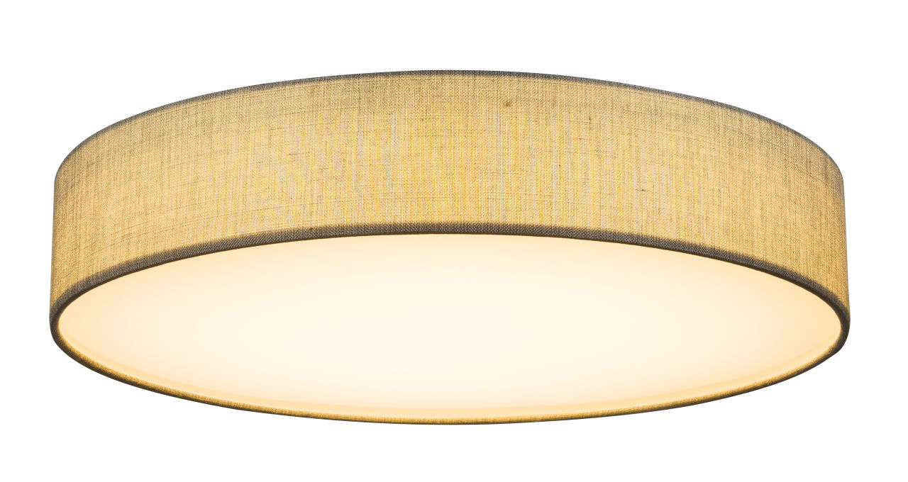 Globo Lighting - PACO - Deckenleuchte Metall Nickel matt, LED