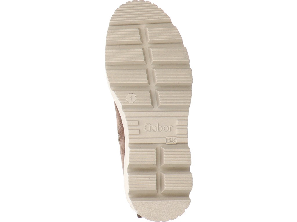 GABOR Stiefeletten grau Dreamvelour (Mel.), mohair (dust)