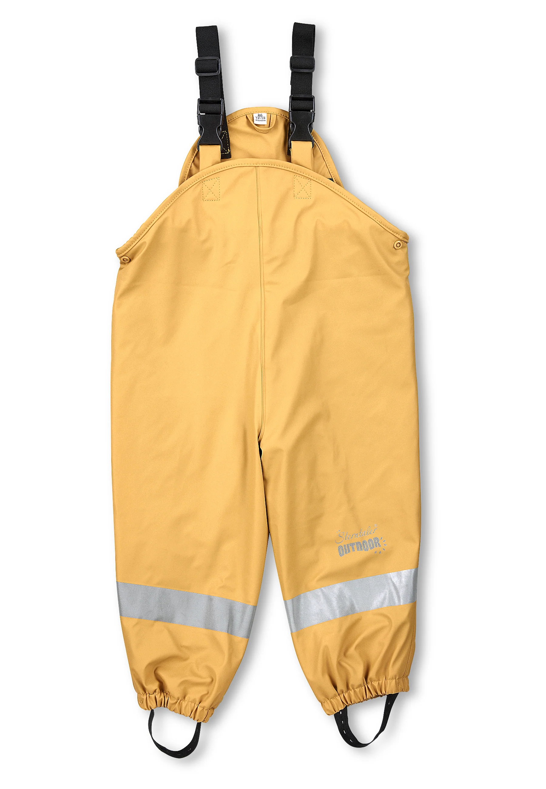 Regenhose Kinder, gefüttert mit Reflexstreifen