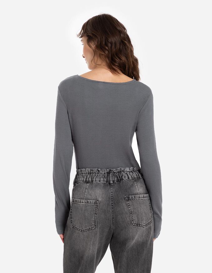 Langarmshirt - LENZING™ ECOVERO™