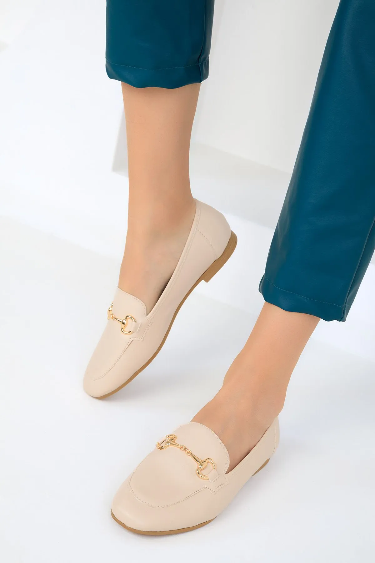 SOHO  Hellbraune Ballerinas für Damen 17936