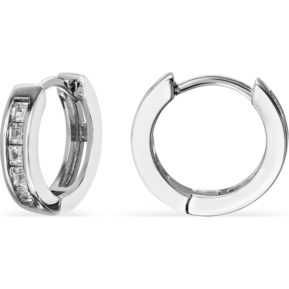 FAVS Créoles 925 Argent Boucles d'oreilles