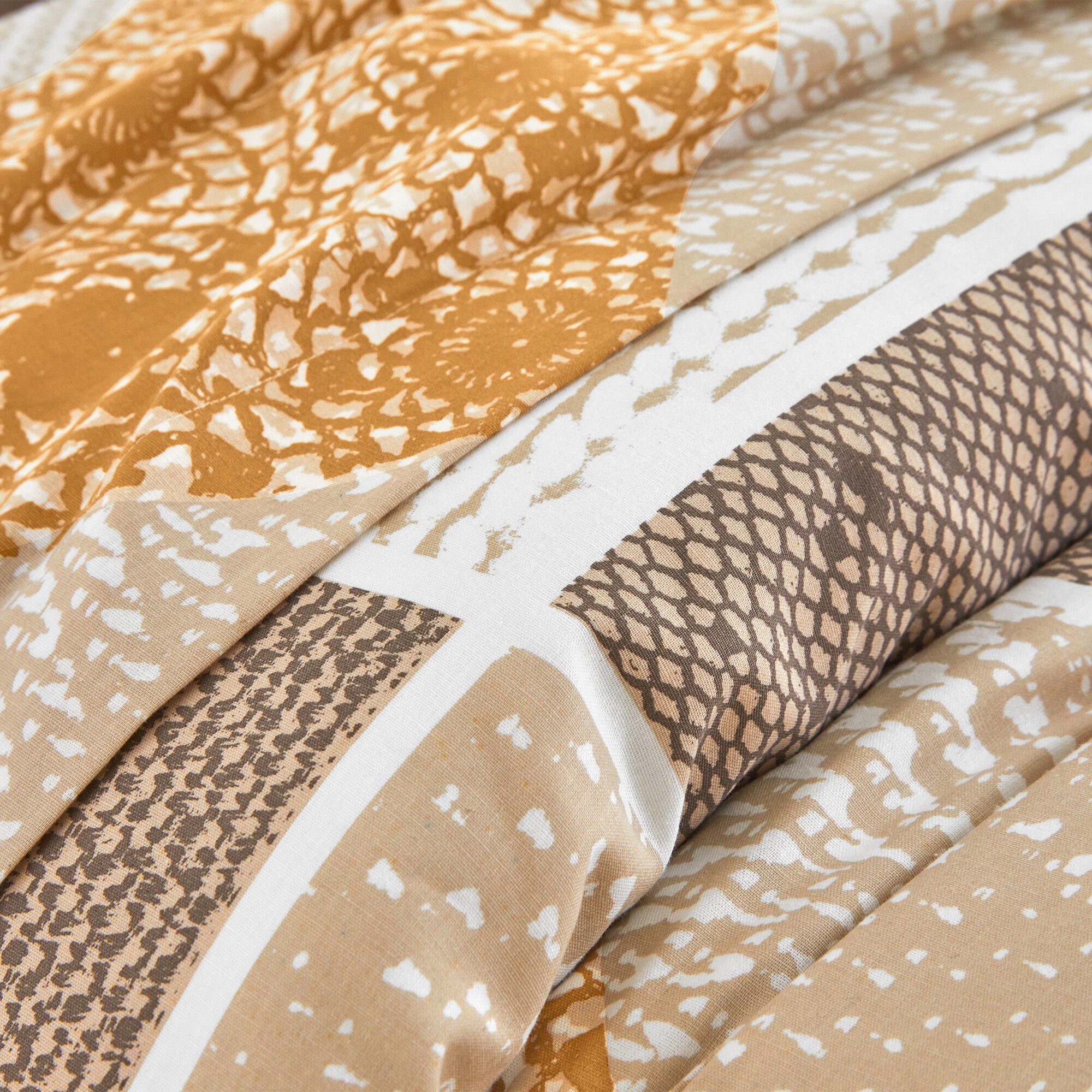 Linge de lit Lovely en coton imprimé coeurs