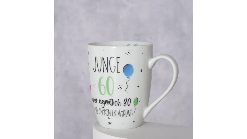 Boltze Tasse in Geschenkpackung 60.Geburtstag
