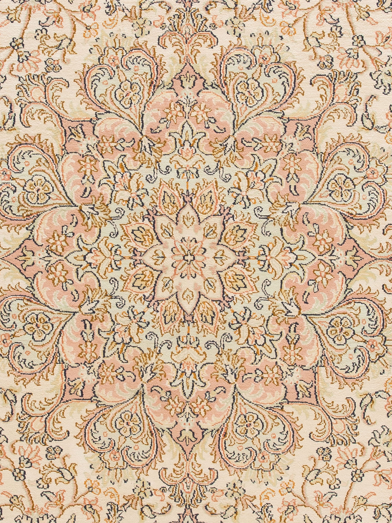 Kaschmir Seide 18/18 ca. 215 x 312 cm, Unikat / Einzelstück