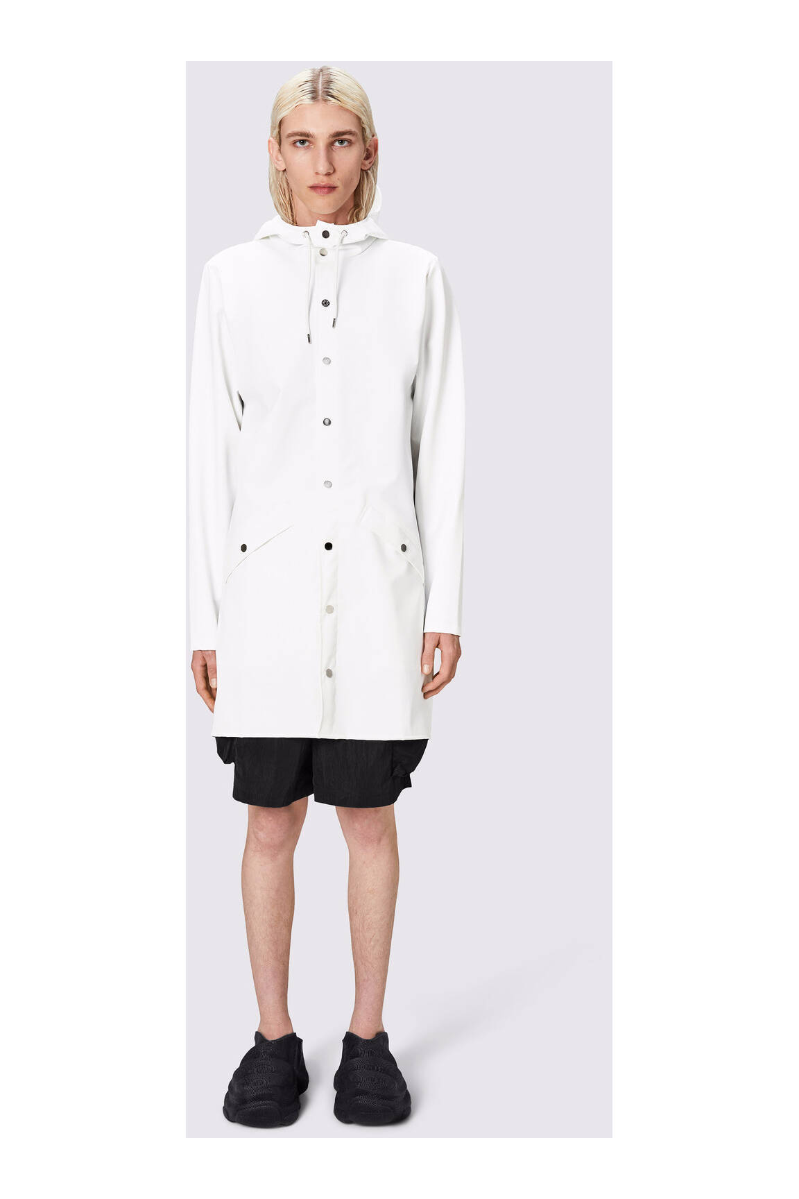 Rains Impermeables Trenchs Unisexe couleur blanc